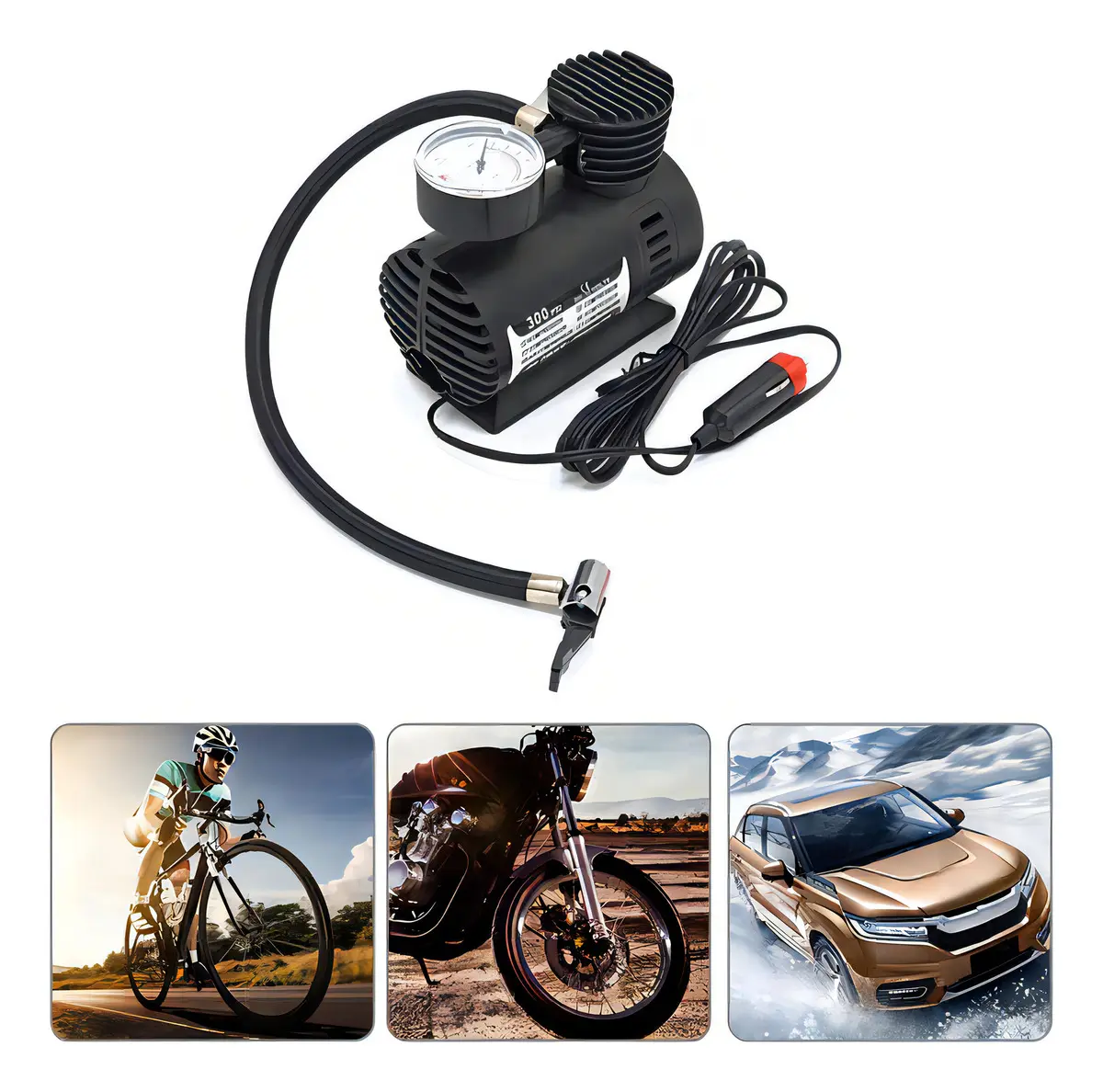 Mini Compresor Aire 12v