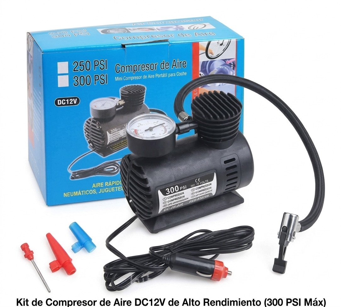 Mini Compresor Aire 12v